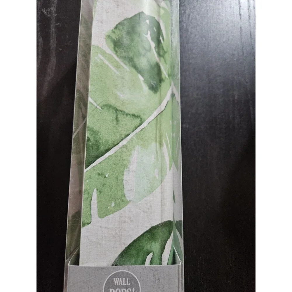 NuWallpaper Tortola Tropical Green Vinyl Peel & Stick Wallpaper (30.75 Sq. Ft.)
